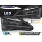 Fari Anteriori LED Nero per Lexus Is 2006-2013 (Cod. TT-LPLE12)