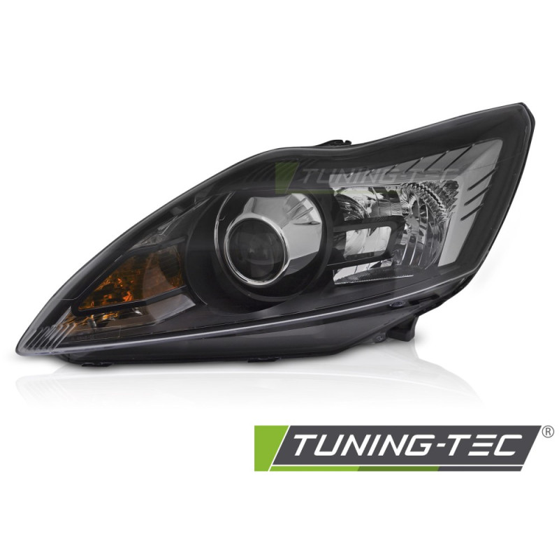 Fari Anteriori Nero per Ford Focus Mk2 2008-2010 (Cod. TT-FFO04L)