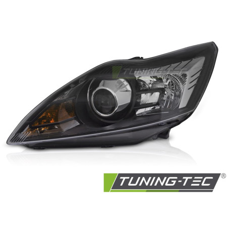 Fari Anteriori Nero per Ford Focus Mk2 2008-2010 (Cod. TT-FFO04L)