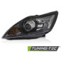 Fari Anteriori Nero per Ford Focus Mk2 2008-2010 (Cod. TT-FFO04L)