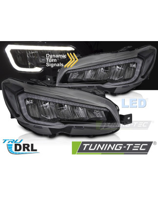 Fari Anteriori LED Nero per Subaru Wrx 2014-2022 (Cod. TT-LPSU25)