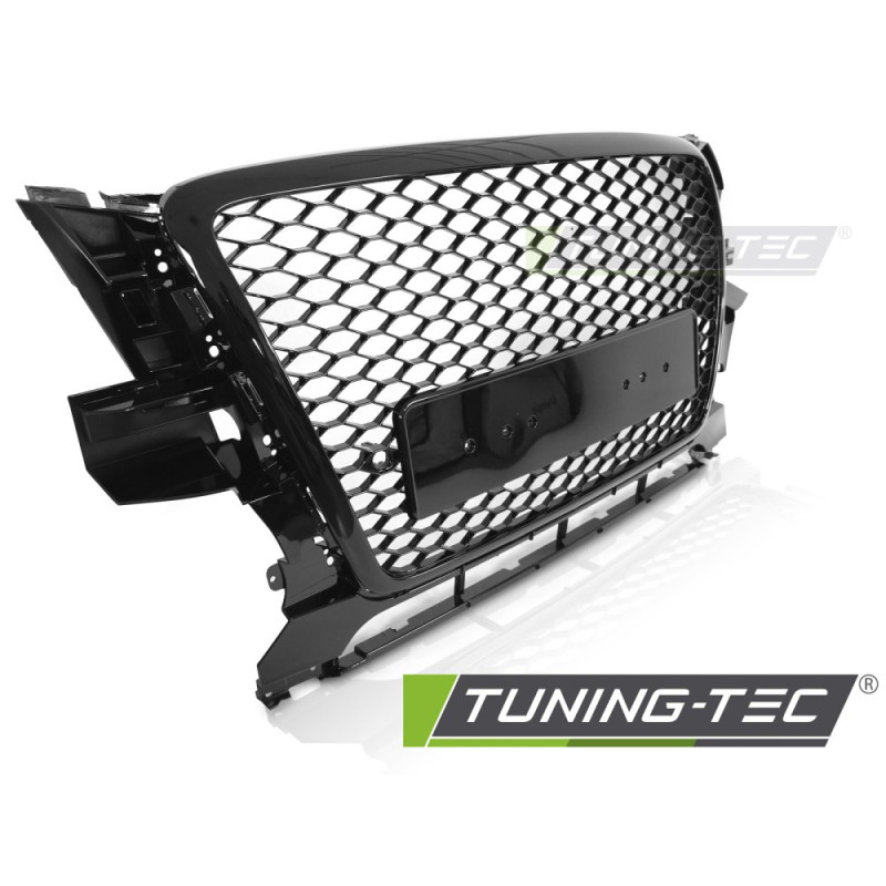 Griglia Frontale Nero Lucido Nero per Audi Q5 8R 2008-2012 (Cod. TT-GRAUC5)