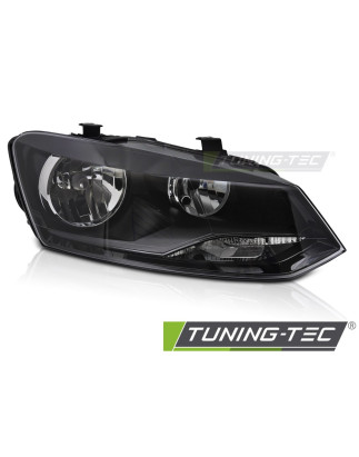 Fari Anteriori Nero per Volkswagen Polo 6R 2009-2014 (Cod. TT-FVW19R)