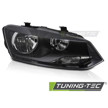 Fari Anteriori Nero per Volkswagen Polo 6R 2009-2014 (Cod. TT-FVW19R)