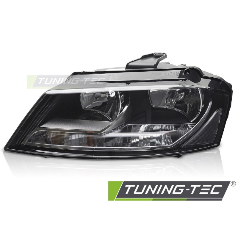 Fari Anteriori Nero per Audi A3 8P 2008-2012 (Cod. TT-FAU03L)