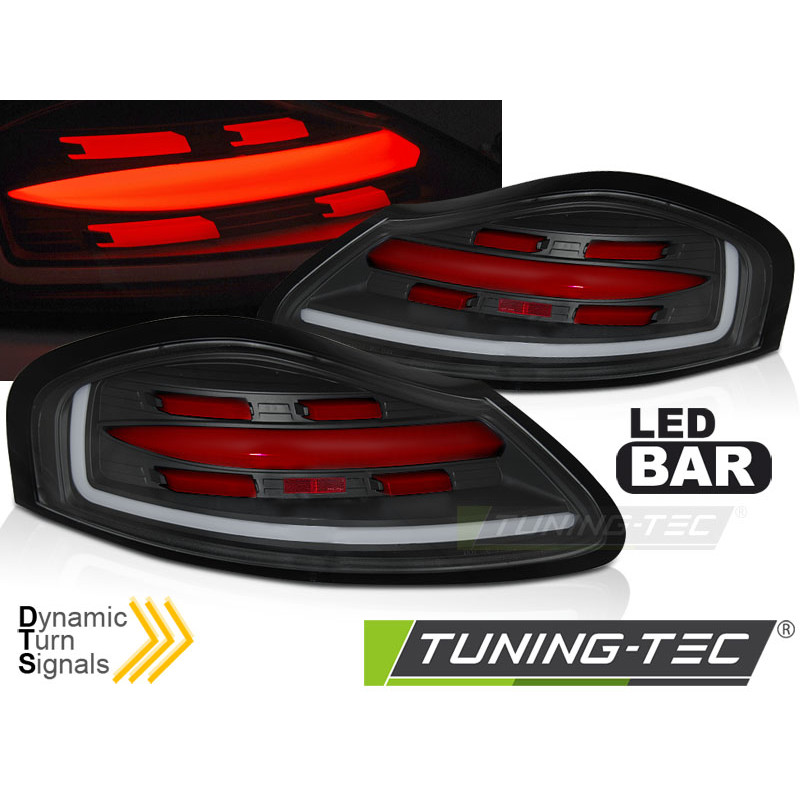 Fanali Posteriori LED Nero per Porsche Boxster 986 1996-2004 (Cod. TT-LDPO42)