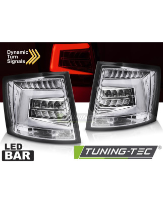 Fanali Posteriori LED Cromato per Skoda Octavia Iii Sw OEM 2012-2016 (Cod. TT-LDSK19)