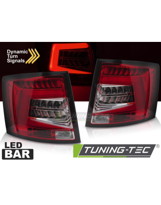 Fanali Posteriori LED Rosso/bianco per Skoda Octavia Iii Sw OEM Bulb 2012-2020 (Cod. TT-LDSK18)