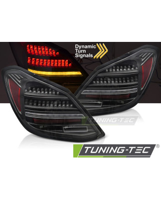 Fanali Posteriori LED Nero per Mercedes-Benz C-class W205 2014-2021 (Cod. TT-LDMEG9)