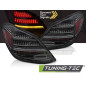 Fanali Posteriori LED Nero per Mercedes-Benz C-class W205 2014-2021 (Cod. TT-LDMEG9)