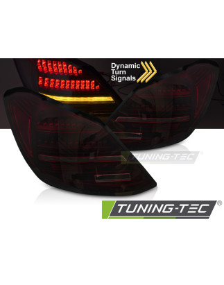 Fanali Posteriori LED Rosso Fumé per Mercedes-Benz C-class W205 2014-2021 (Cod. TT-LDMEG8)