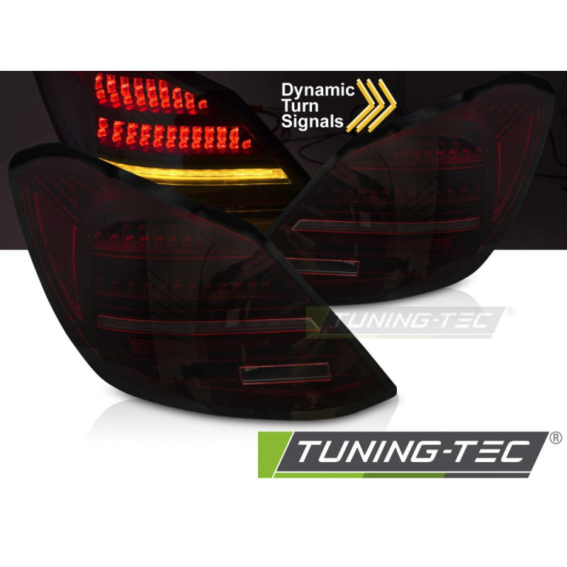 Fanali Posteriori LED Rosso Fumé per Mercedes-Benz C-class W205 2014-2021 (Cod. TT-LDMEG8) Fanali Posteriori LED Rosso Fumé per Mercedes-Benz C-class W205 2014-2021 (Cod. TT-LDMEG8)