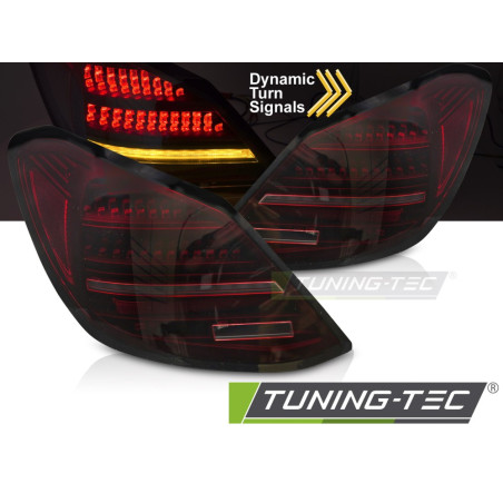 Fanali Posteriori LED Nero per Mercedes-Benz C-class W205 2014-2021 (Cod. TT-LDMEG7)