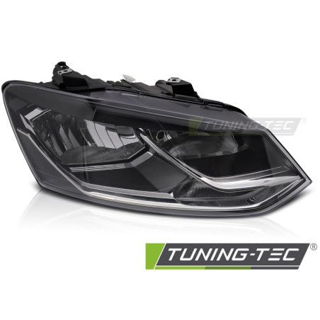 Fari Anteriori Nero per Volkswagen Polo 6R 2014-2017 (Cod. TT-FVW20R)