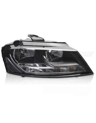 Fari Anteriori Nero per Audi A3 8P 2008-2012 (Cod. TT-FAU03R)