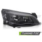 Fari Anteriori Nero per Opel Astra J 2010-2015 (Cod. TT-FOP06R)