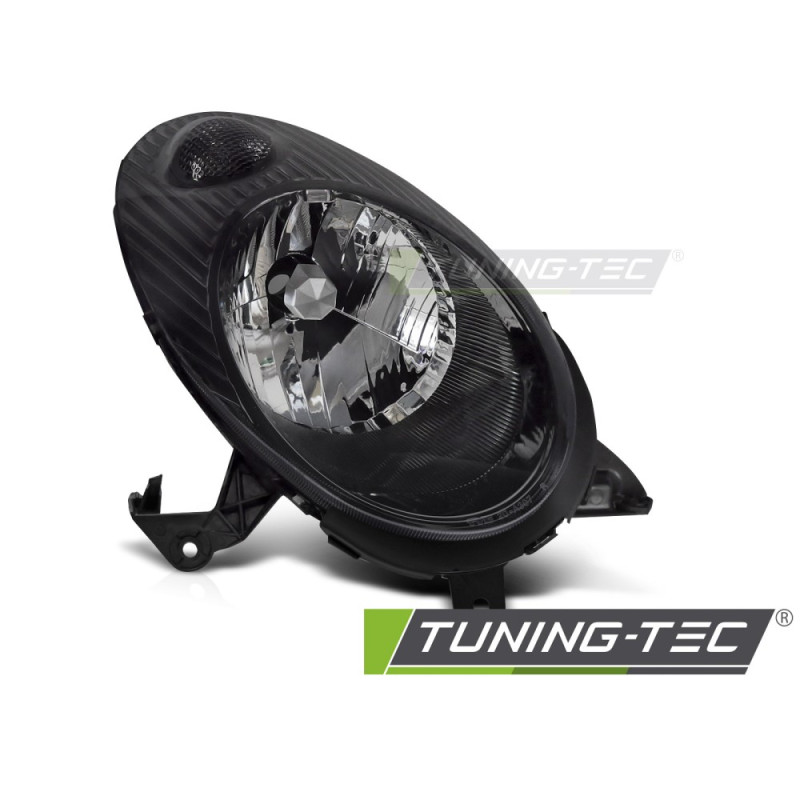 Fari Anteriori Nero per Nissan Micra K12 2003-2007 (Cod. TT-FNI01R)
