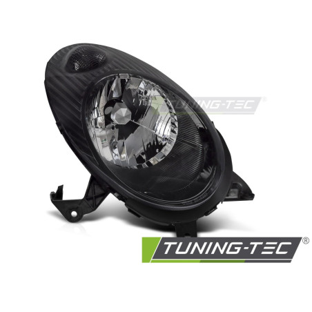 Fari Anteriori Nero per Nissan Micra K12 2003-2007 (Cod. TT-FNI01R)