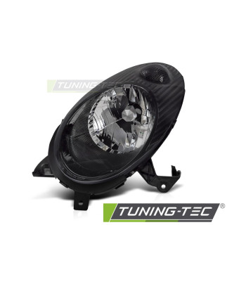 Fari Anteriori Nero per Nissan Micra K12 2003-2007 (Cod. TT-FNI01L)