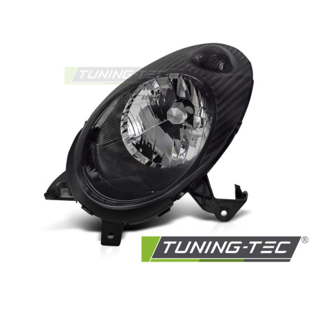 Fari Anteriori Nero per Nissan Micra K12 2003-2007 (Cod. TT-FNI01L)