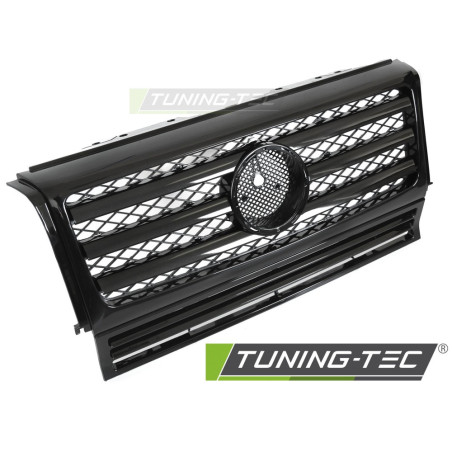 Griglia Frontale Nero Lucido Nero per Mercedes-Benz W463 1990-2012 (Cod. TT-GRMEC5)