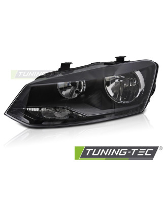 Fari Anteriori Nero per Volkswagen Polo 6R 2009-2014 (Cod. TT-FVW19L)