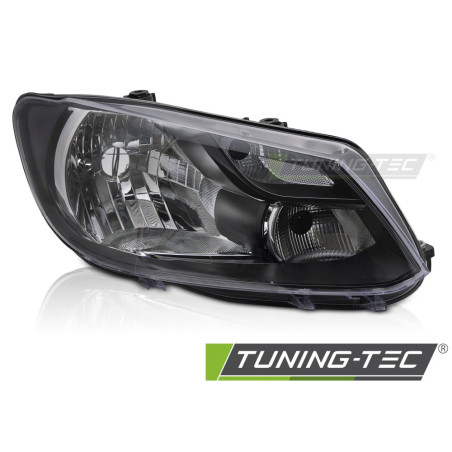Fari Anteriori Nero per Volkswagen Caddy 2011-2014 (Cod. TT-FVW08R)