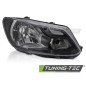 Fari Anteriori Nero per Volkswagen Caddy 2011-2014 (Cod. TT-FVW08R)