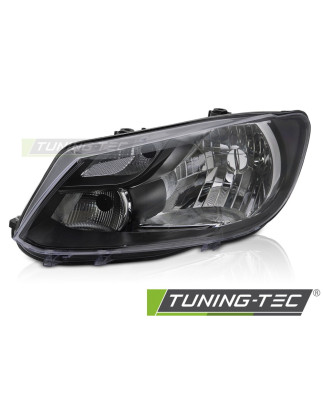Fari Anteriori Nero per Volkswagen Caddy 2011-2014 (Cod. TT-FVW08L)