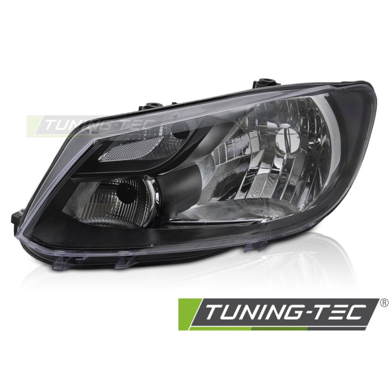 Fari Anteriori Nero per Volkswagen Caddy 2011-2014 (Cod. TT-FVW08L)