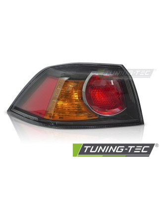Fanali Posteriori Nero per Mitsubishi Lancer 4D 2008-2016 (Cod. TT-RMI02L)