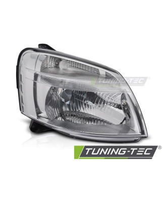 Fari Anteriori Cromato per Citroën Berlingo Peugeot Partner 2002-2010 (Cod. TT-FCI02R)