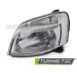 Fari Anteriori Cromato per Citroën Berlingo Peugeot Partner 2002-2010 (Cod. TT-FCI02L)