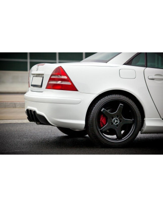 Paraurti posteriore Mercedes SLK R170 AMG204 Look (Cod. M-ME-SLK-R170-AMG204-R1F)