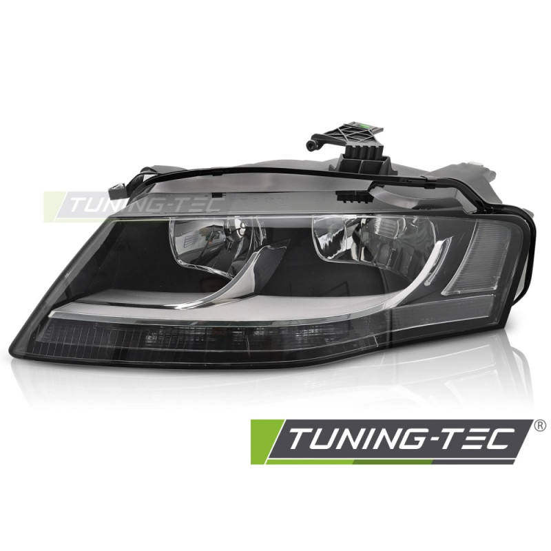Fari Anteriori Nero per Audi A4 B8 2008-2011 (Cod. TT-FAU12L)