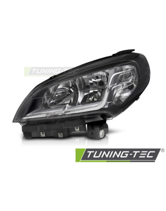 Fari Anteriori Nero per Fiat Doblo 2014-2022 (Cod. TT-FFI09L)