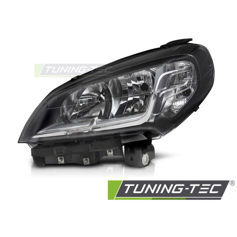 Fari Anteriori Nero per Fiat Doblo 2014-2022 (Cod. TT-FFI09L)