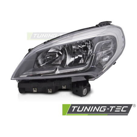 Fari Anteriori Cromato per Fiat Doblo 2014-2022 (Cod. TT-FFI08L)