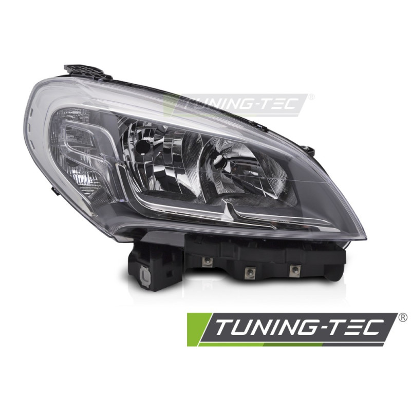 Fari Anteriori Cromato per Fiat Doblo 2014-2022 (Cod. TT-FFI08R)