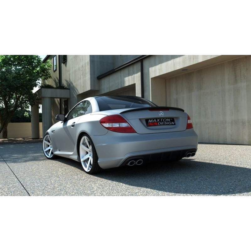 Paraurti posteriore Mercedes SLK R171 AMG 204 Look (Cod. M-ME-SLK-R171-AMG204-R1F)