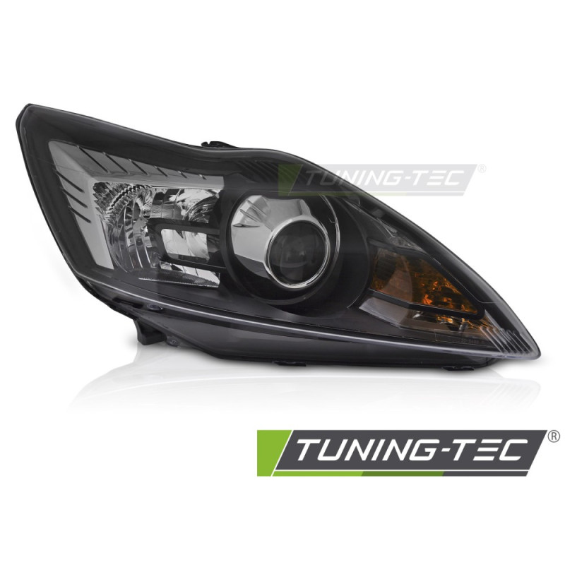Fari Anteriori Nero per Ford Focus Mk2 2008-2010 (Cod. TT-FFO04R)