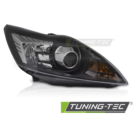 Fari Anteriori Nero per Ford Focus Mk2 2008-2010 (Cod. TT-FFO04R)