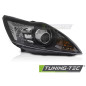Fari Anteriori Nero per Ford Focus Mk2 2008-2010 (Cod. TT-FFO04R)