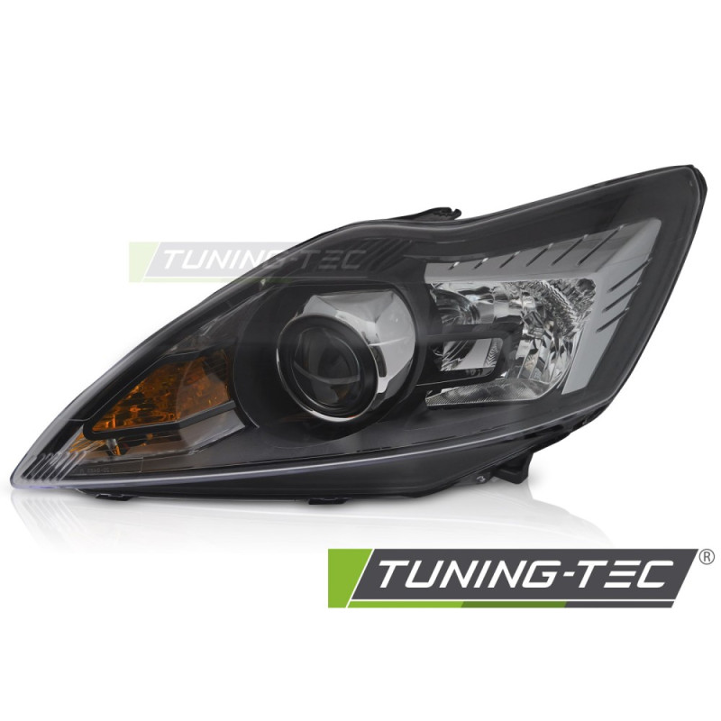 Fari Anteriori Nero per Ford Focus Mk2 2008-2010 (Cod. TT-FFO05L)