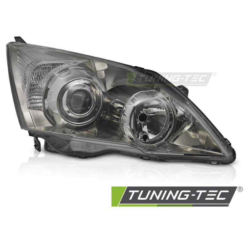 Fari Anteriori Cromato per Honda Cr-v Iii 2006-2012 (Cod. TT-FHO03R)