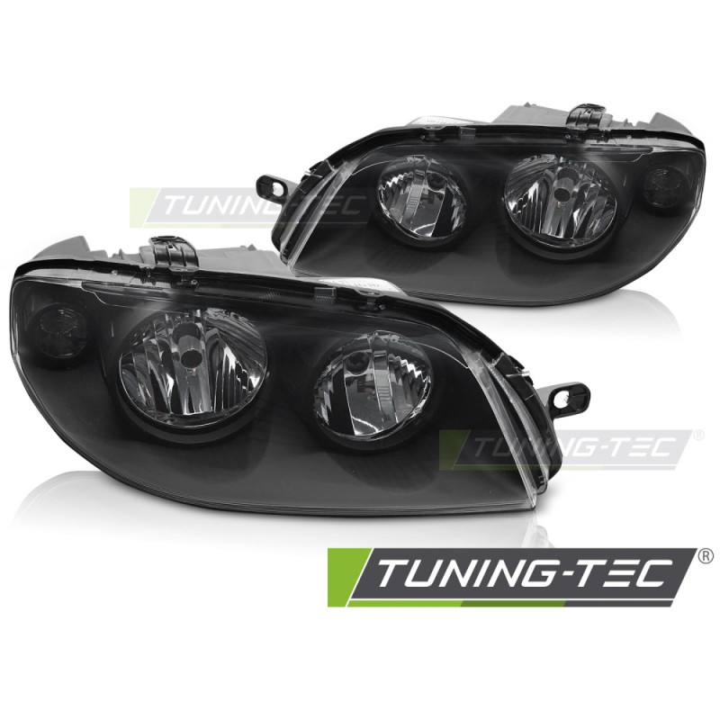 Fari Anteriori Nero per Fiat Punto 2 Fl 2003-2007 (Cod. TT-LPFI31)