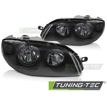 Fari Anteriori Nero per Fiat Punto 2 Fl 2003-2007 (Cod. TT-LPFI31)