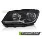 Fari Anteriori Nero per Volkswagen Caddy Touran 2011-2014 (Cod. TT-FVW09L)