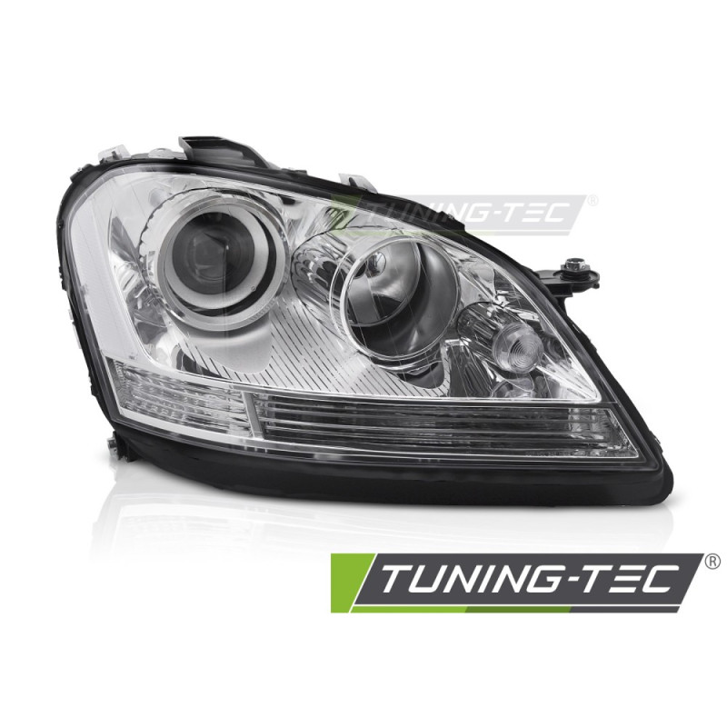 Fari Anteriori Cromato per Mercedes-Benz W164 2005-2008 (Cod. TT-FME10R)