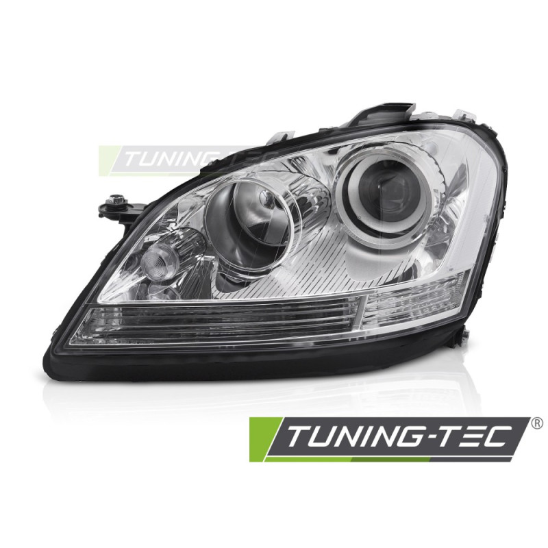 Fari Anteriori Cromato per Mercedes-Benz W164 2005-2008 (Cod. TT-FME10L)